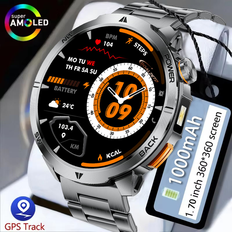 Outdoor Lighting Track - Nowy smartwatch 2026 z ekranem HD