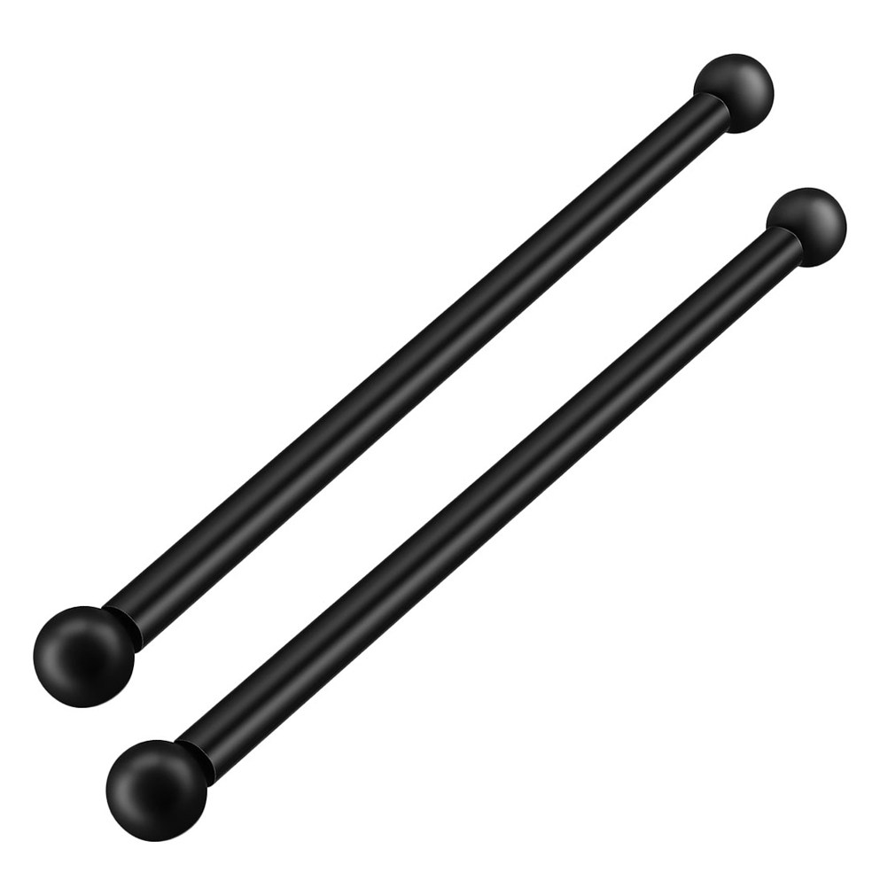 Outdoor Lighting Black - 2 sztuki, metalowe, czarne, odporne na