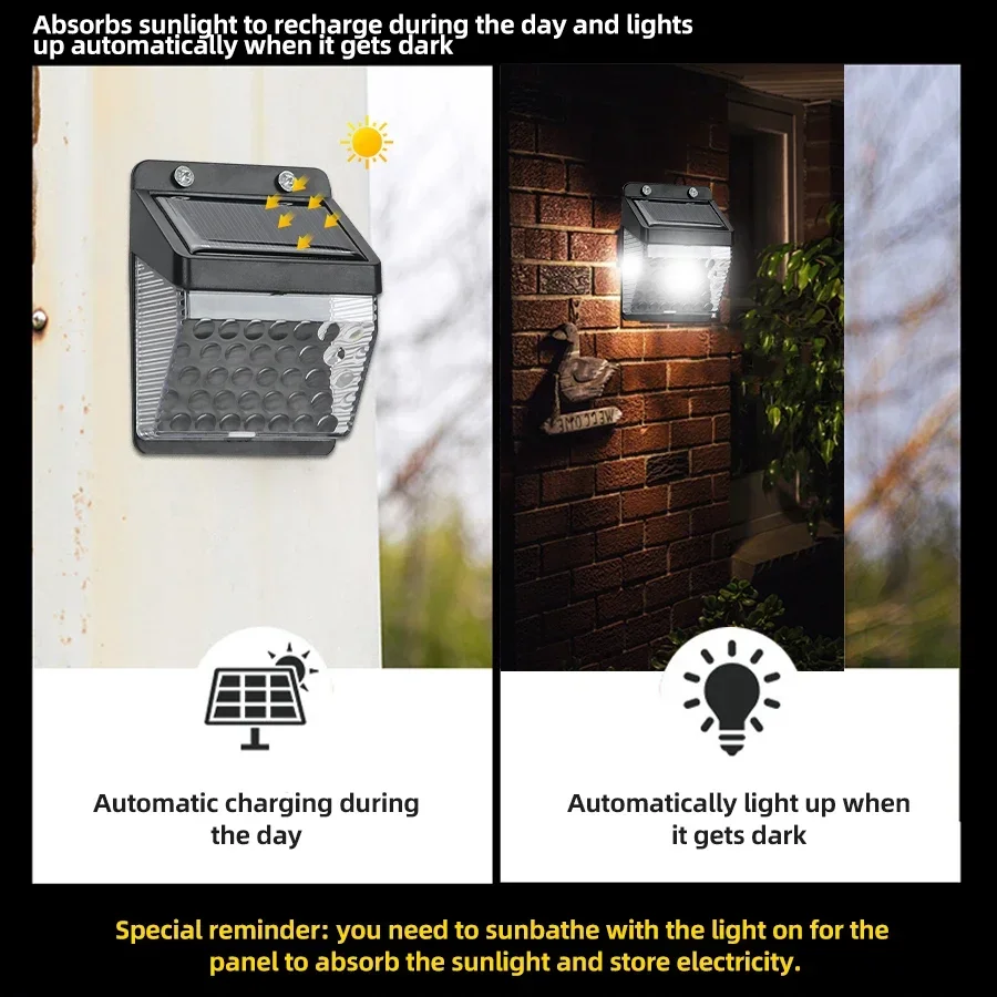 Lampa solarna LED z czujnikiem – Outdoor Lighting Waterproof recenzja i cena