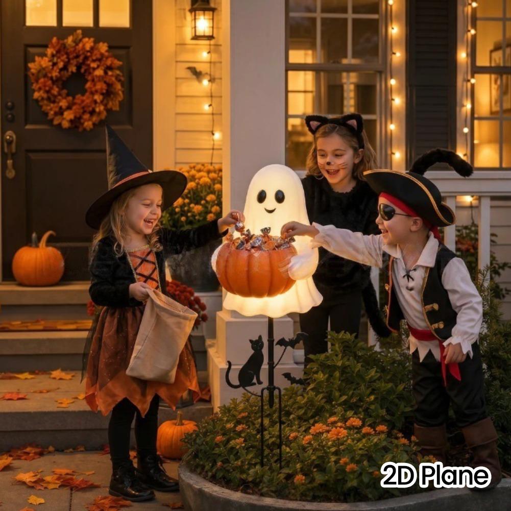 Halloweenowy uchwyt na cukierk – Outdoor Lighting Effects recenzja i cena