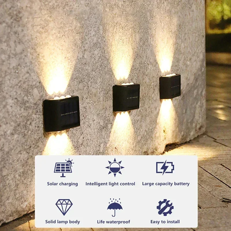 Zewnętrzna lampa solarna COB,  – Outdoor Lighting Waterproof recenzja i cena