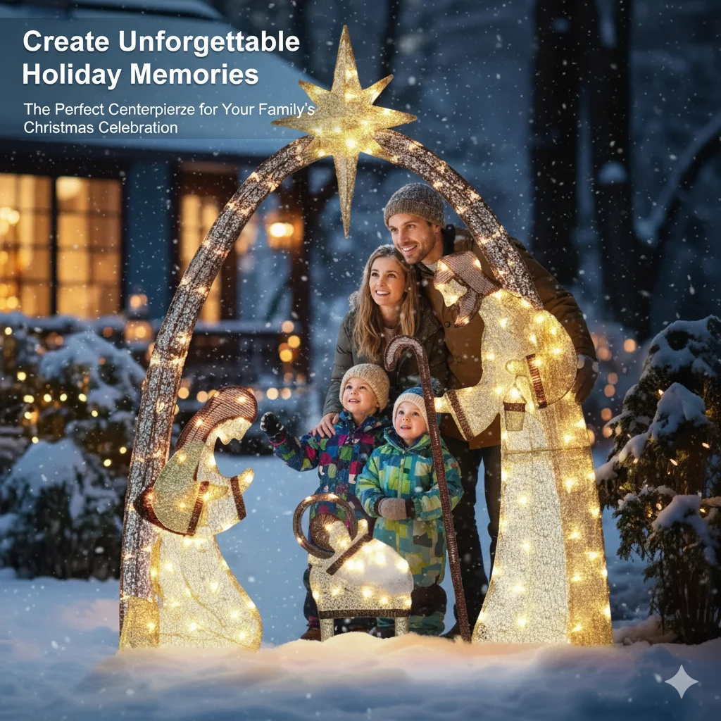 Świąteczny krajobraz bożonarod – Outdoor Lighting Effects recenzja i cena