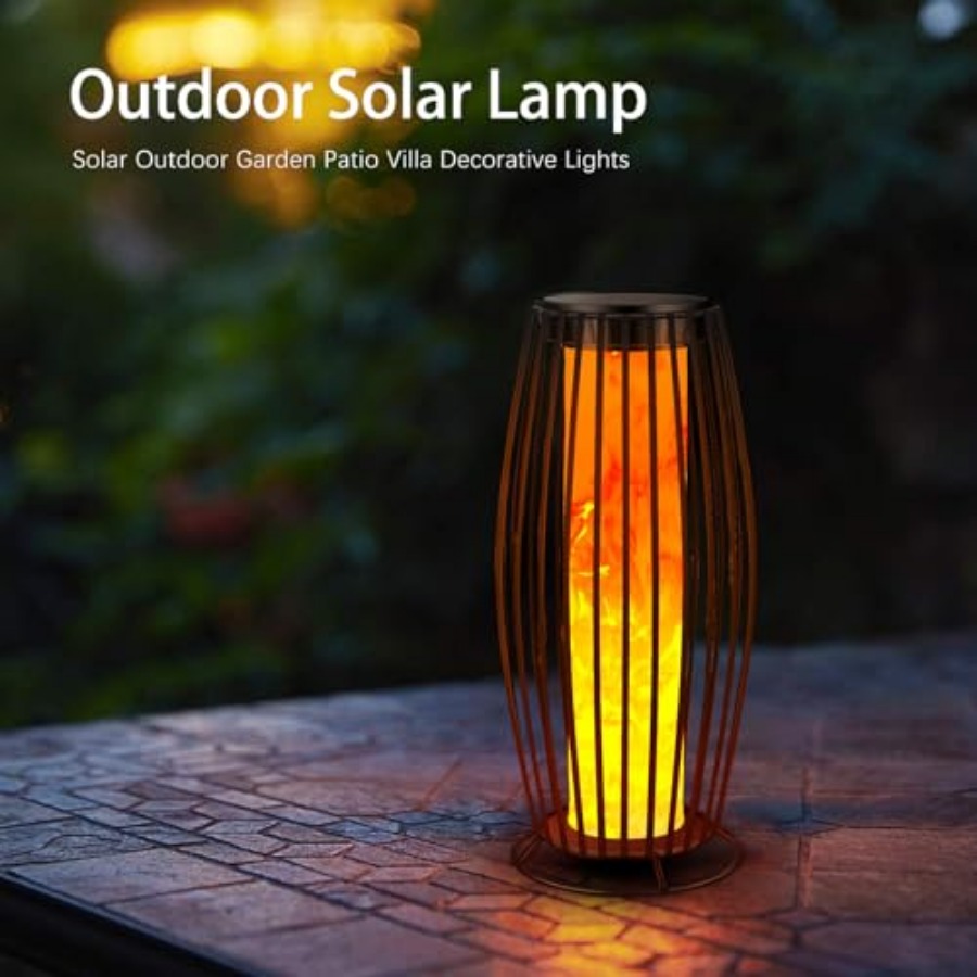 Solarna lampa podłogowa z efek – Outdoor Lighting Waterproof recenzja i cena