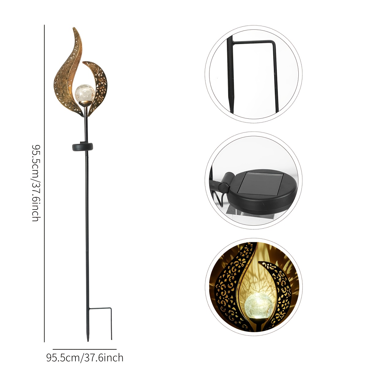 Zewnętrzna, solarna lampa w ks – Outdoor Lighting Pathway recenzja i cena