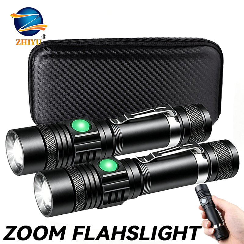 Latarka LED T6 z możliwością ł – Outdoor Lighting Black recenzja i cena