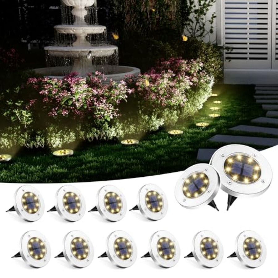 Solarne lampy gruntowe, solarn – Outdoor Lighting And Landscape recenzja i cena