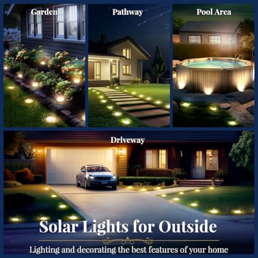 Solarne lampy gruntowe, solarn – Outdoor Lighting And Landscape recenzja i cena